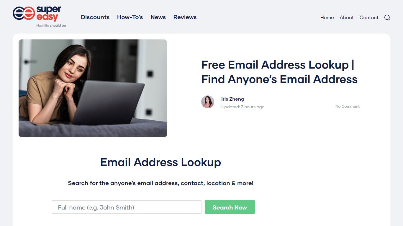 Free Email Address Lookup | Find Anyone’s Email Address